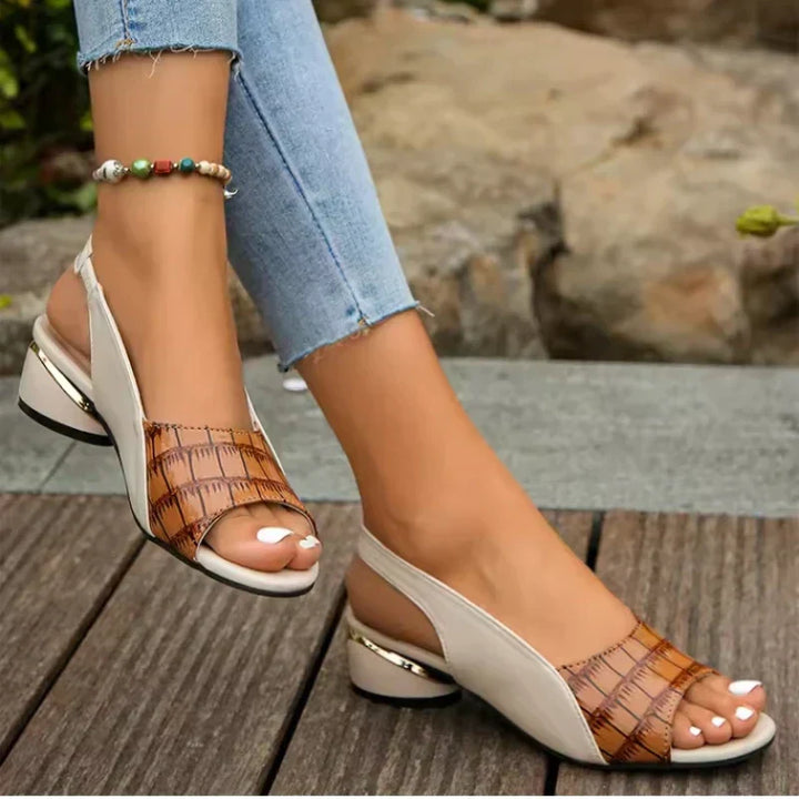 Theresa | Chic Open-Toe Slingback Sandals