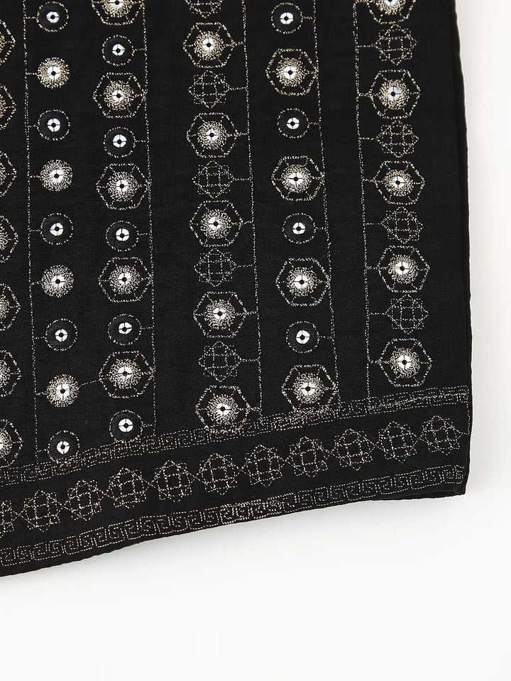 Celestia™ | Sequin Pattern Boho Vest