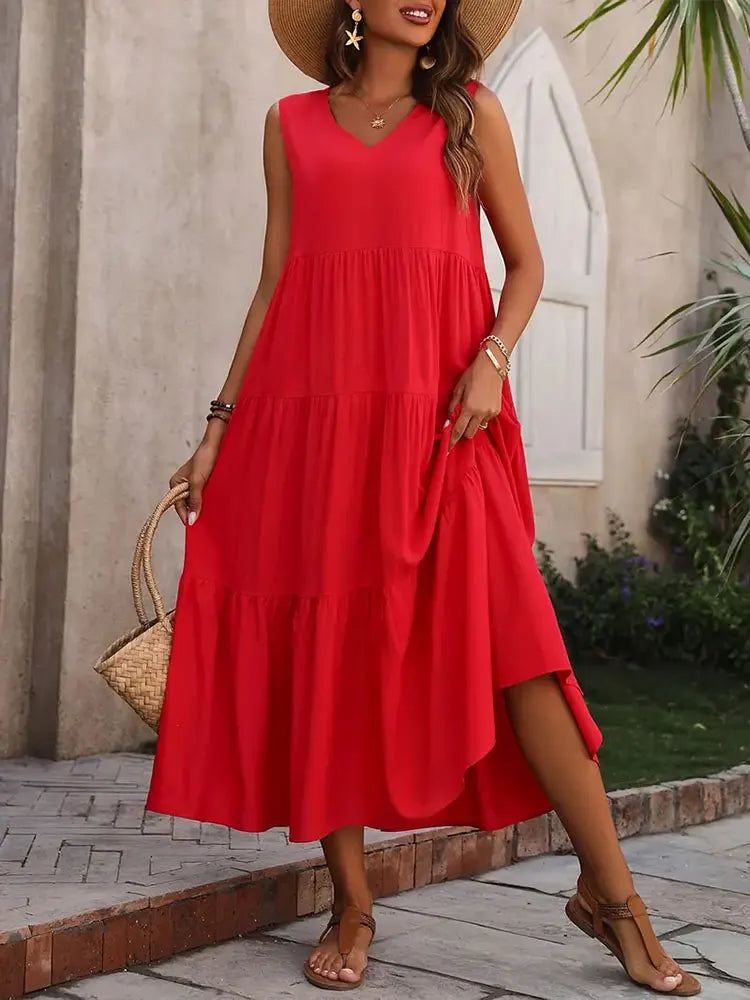 Jenna™ | Colorful Maxi Dress