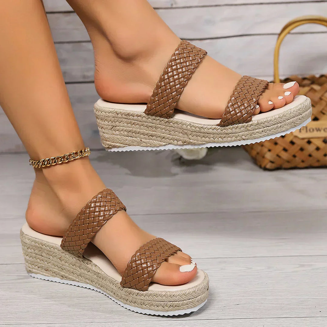 Theodora | Women's Cushioned Wedge Sandals