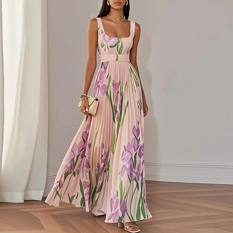 Rebecca | Elegant Floral Maxi Dress