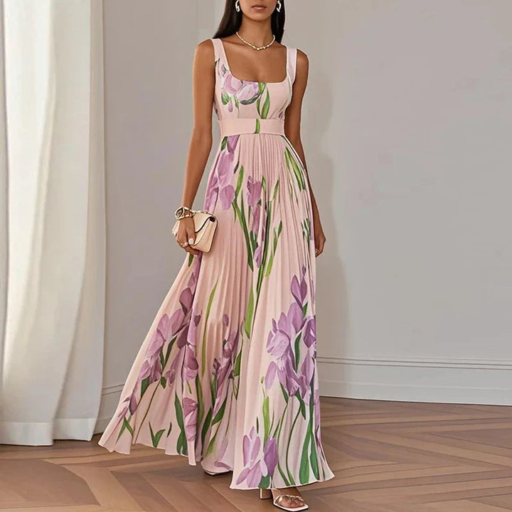Rebecca | Elegant Floral Maxi Dress