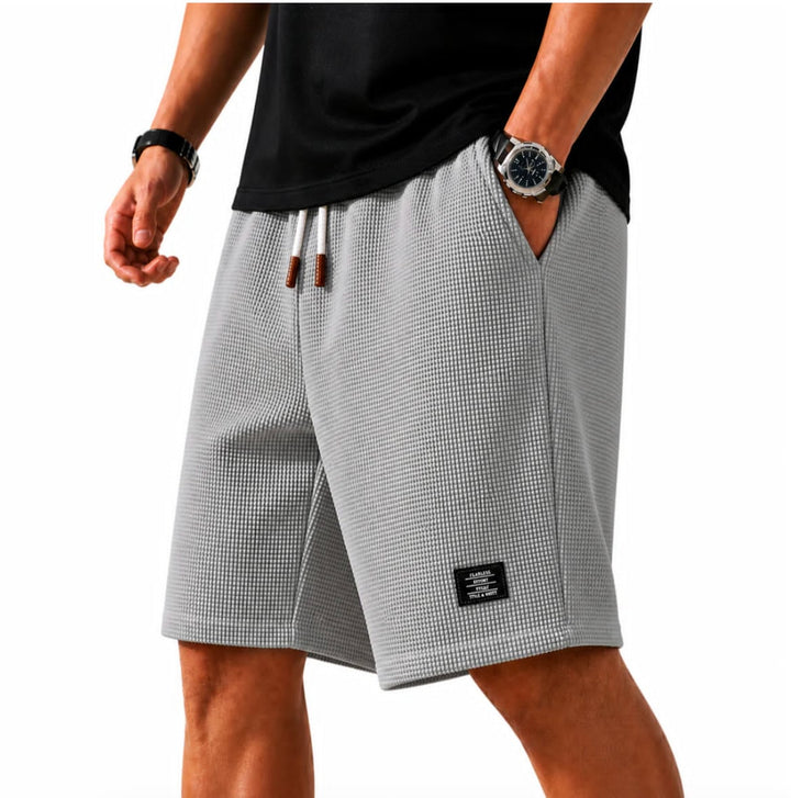 Alex | Lightweight Waffle Knit Shorts