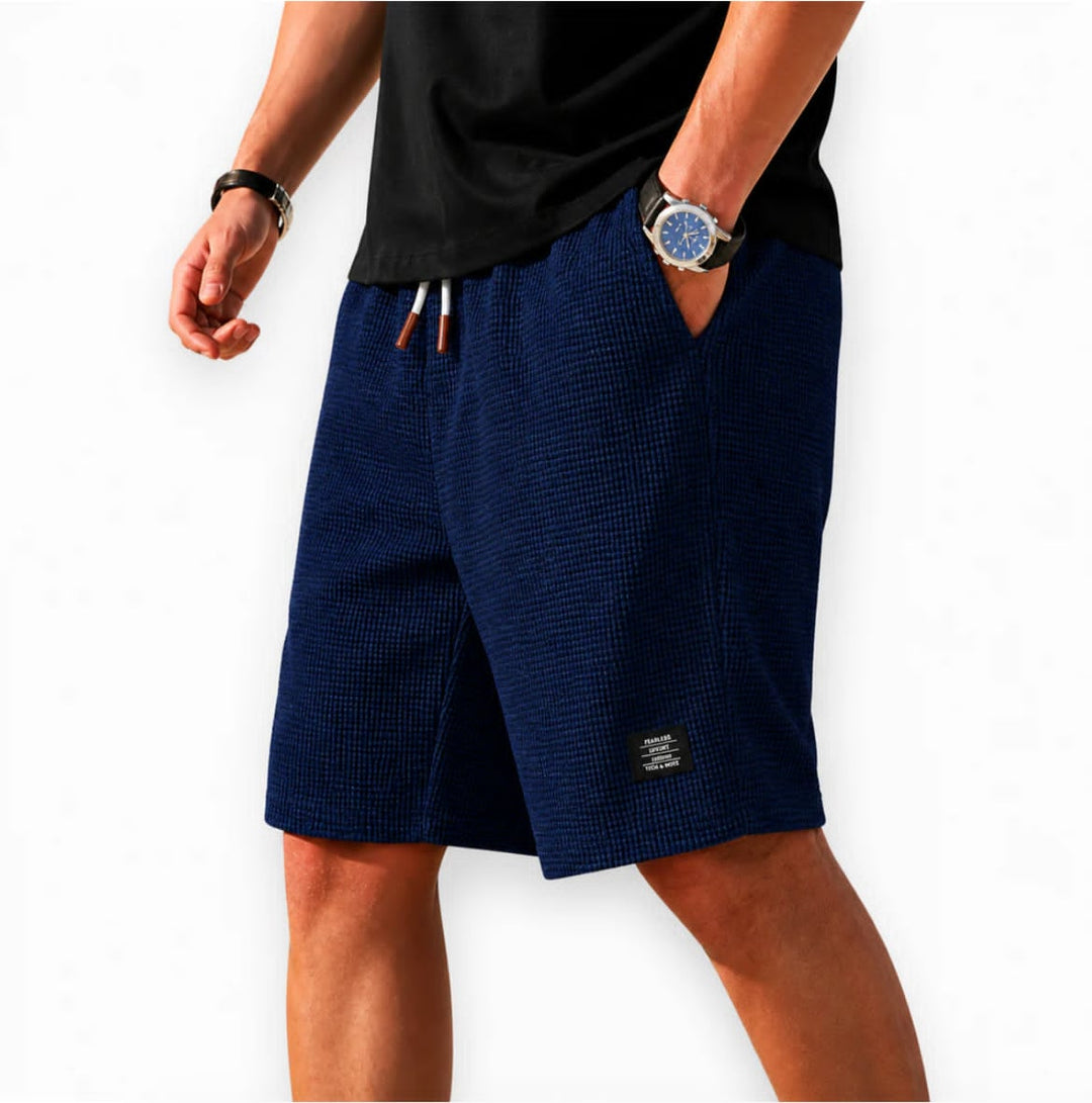 Alex | Lightweight Waffle Knit Shorts