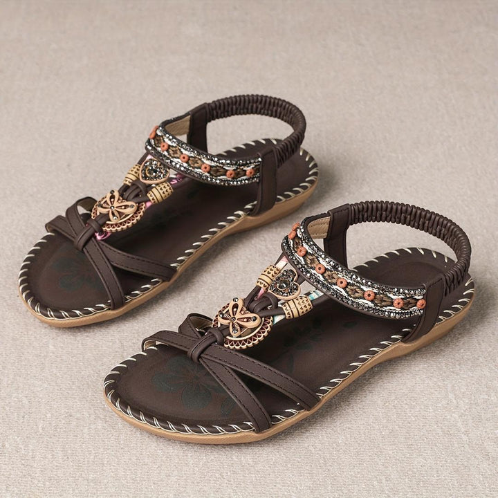 Nadia | Orthopedic Sandals in Ibiza Style for Comfort & Elegance