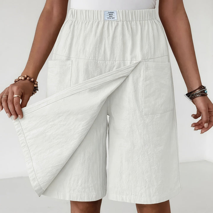 Beverly | Skort with Elastic Waist and Active Freedom Pockets
