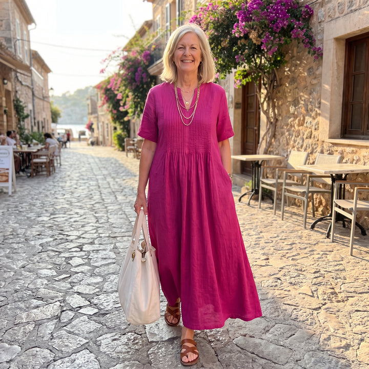 Dawn | Pleated Dress