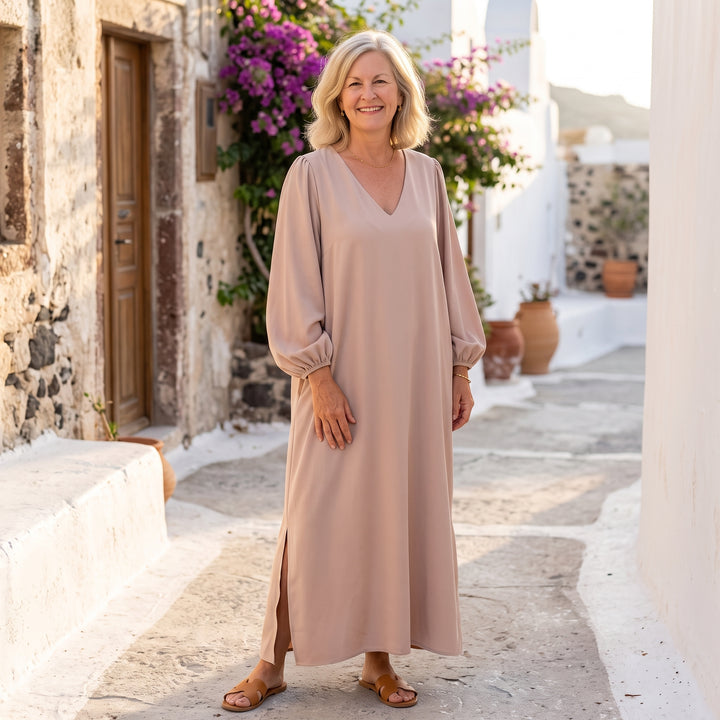 Solana™ | Flowing Maxi Dress with Pockets