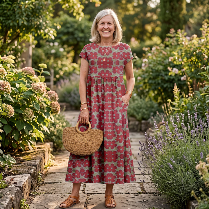 Lynn™ | Vintage Midi Dress