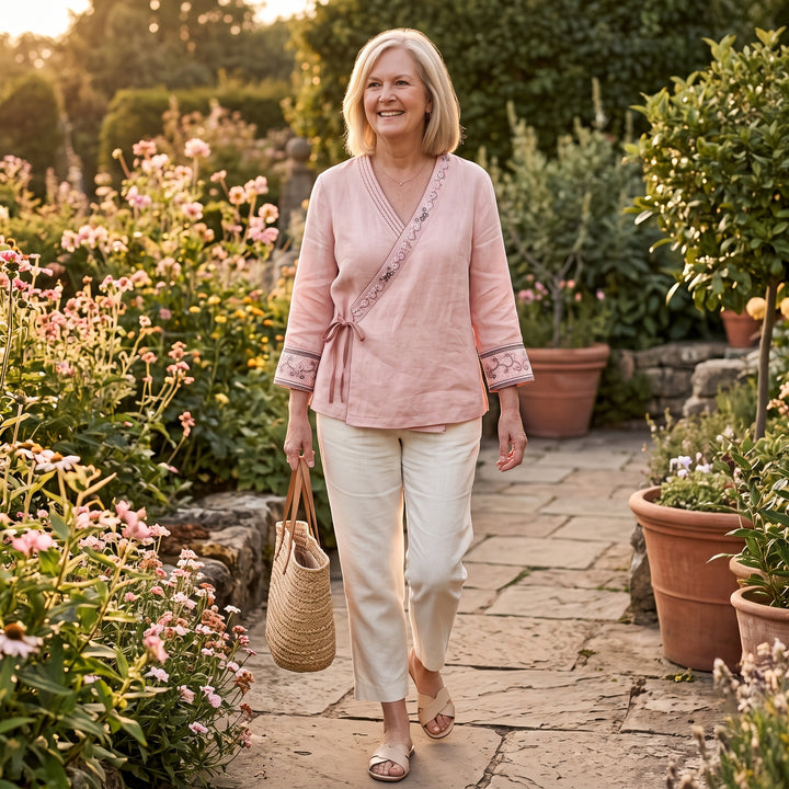 Lotus™ | Relaxed Pattern Breeze Blouse
