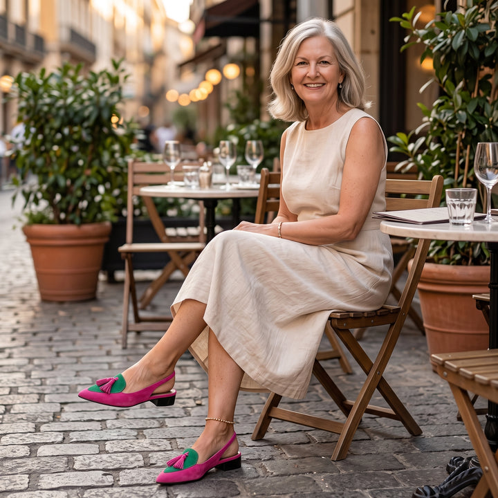 Eliza | Strappy Tassel Sandals