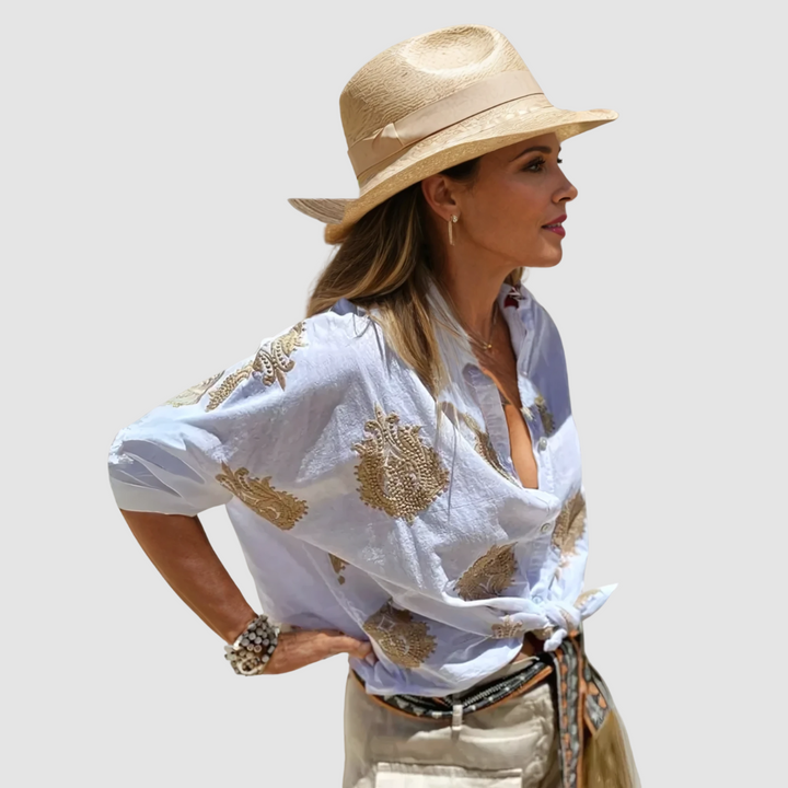 Gaby | Elegant Breathable Blouse