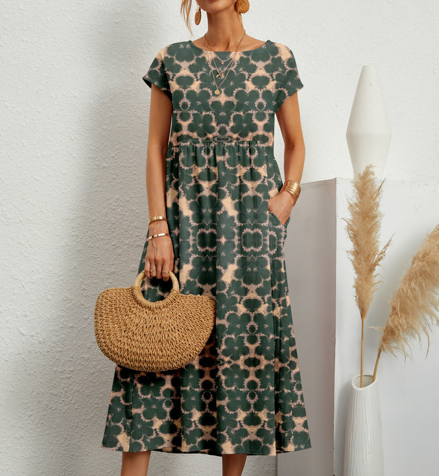 Deborah™ | Elegant Floral Dress