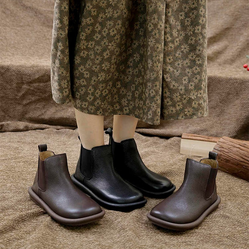 Nora™ | Slip-On Boots – Effortless Comfort, Modern Simplicity