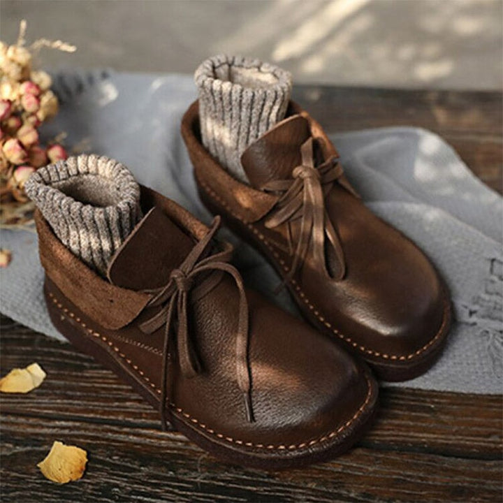 Mila™ | Wrap Boots – Cozy Charm for Everyday Comfort