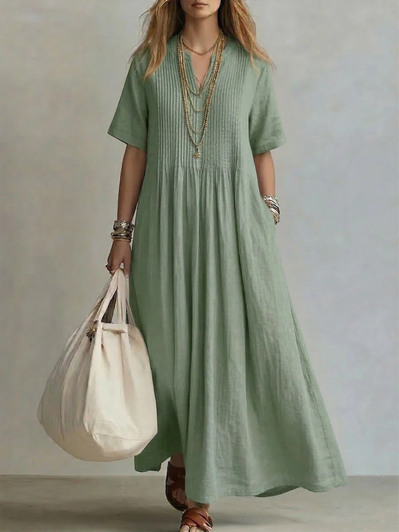 Dawn | Pleated Dress