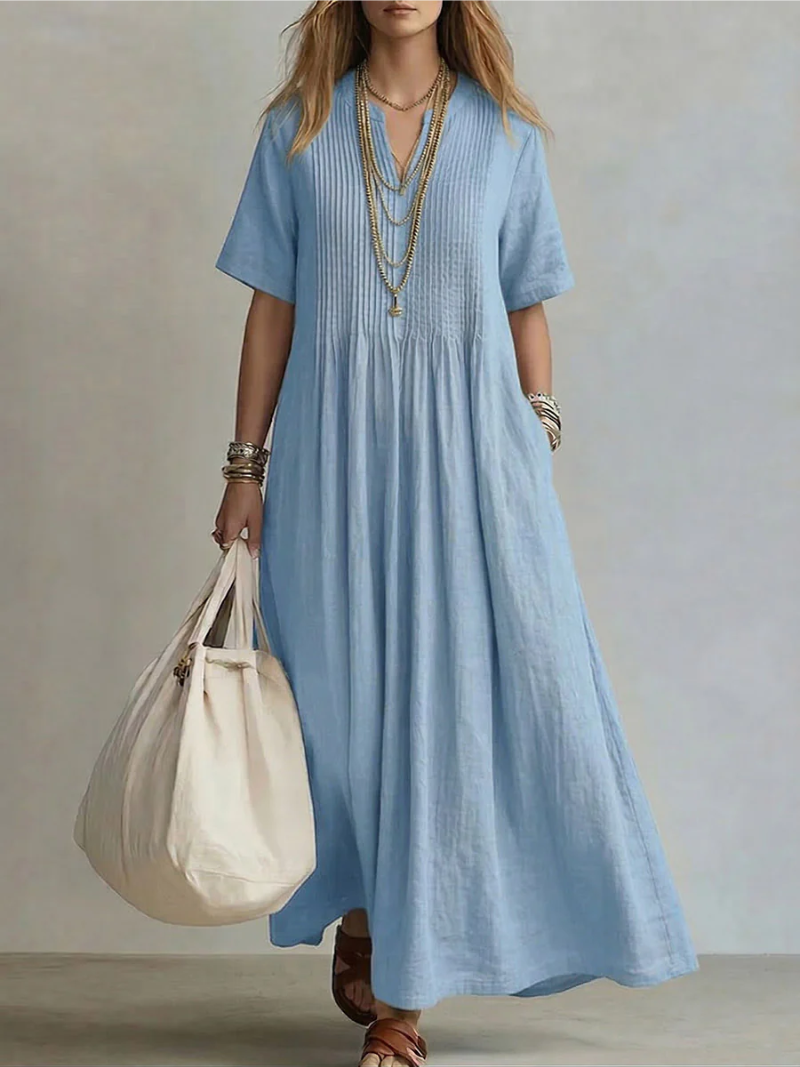 Dawn | Pleated Dress