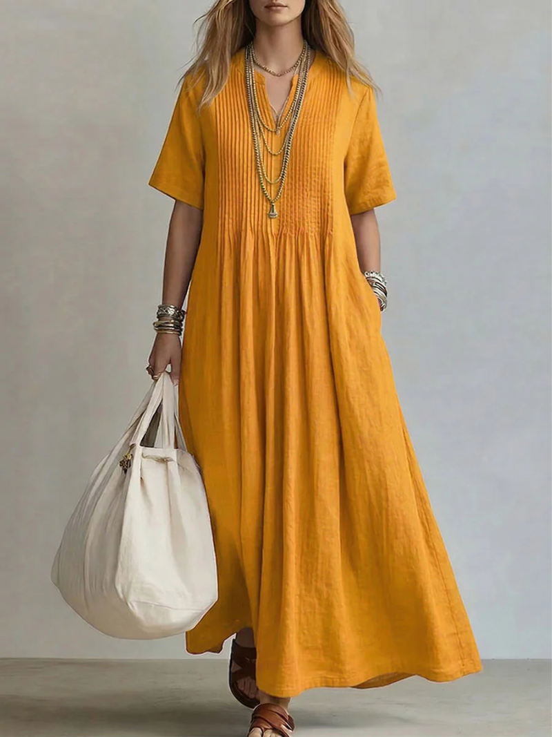 Dawn | Pleated Dress