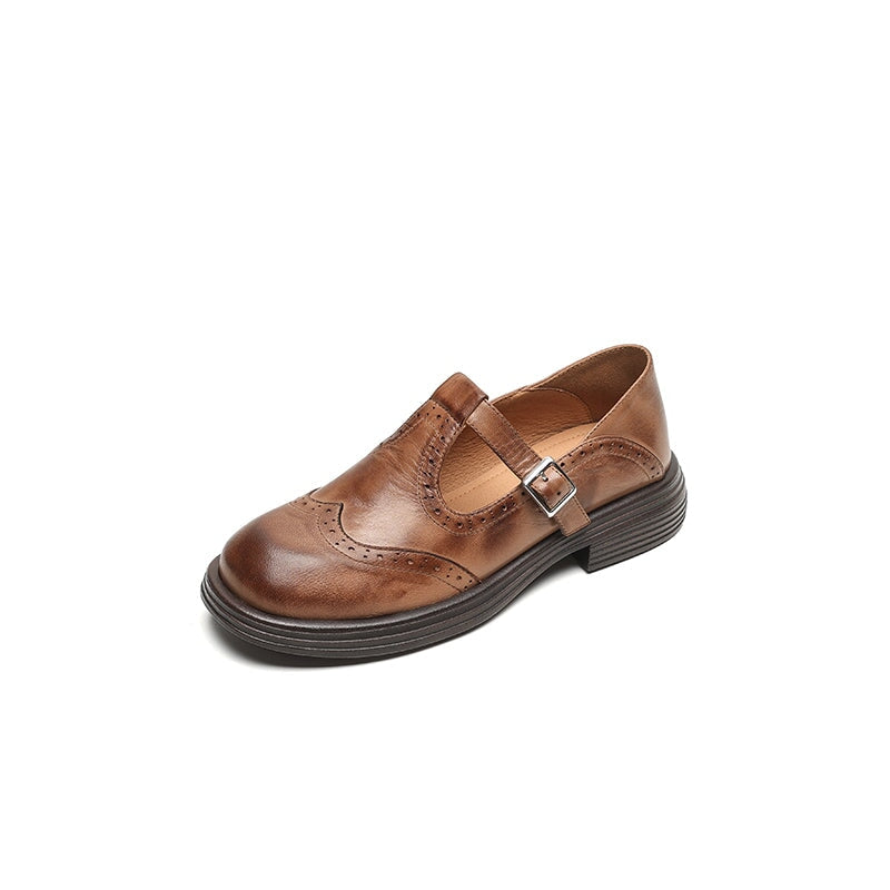 Nina™ | Elegant Vegan Leather Mary Jane Sandal