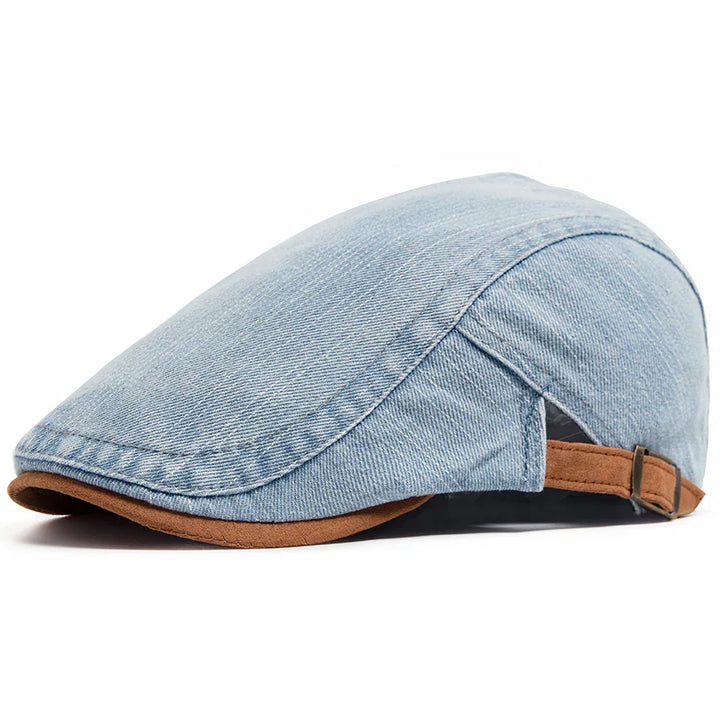 Thomas | Denim Flat Cap