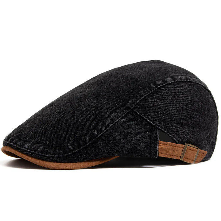 Thomas | Denim Flat Cap