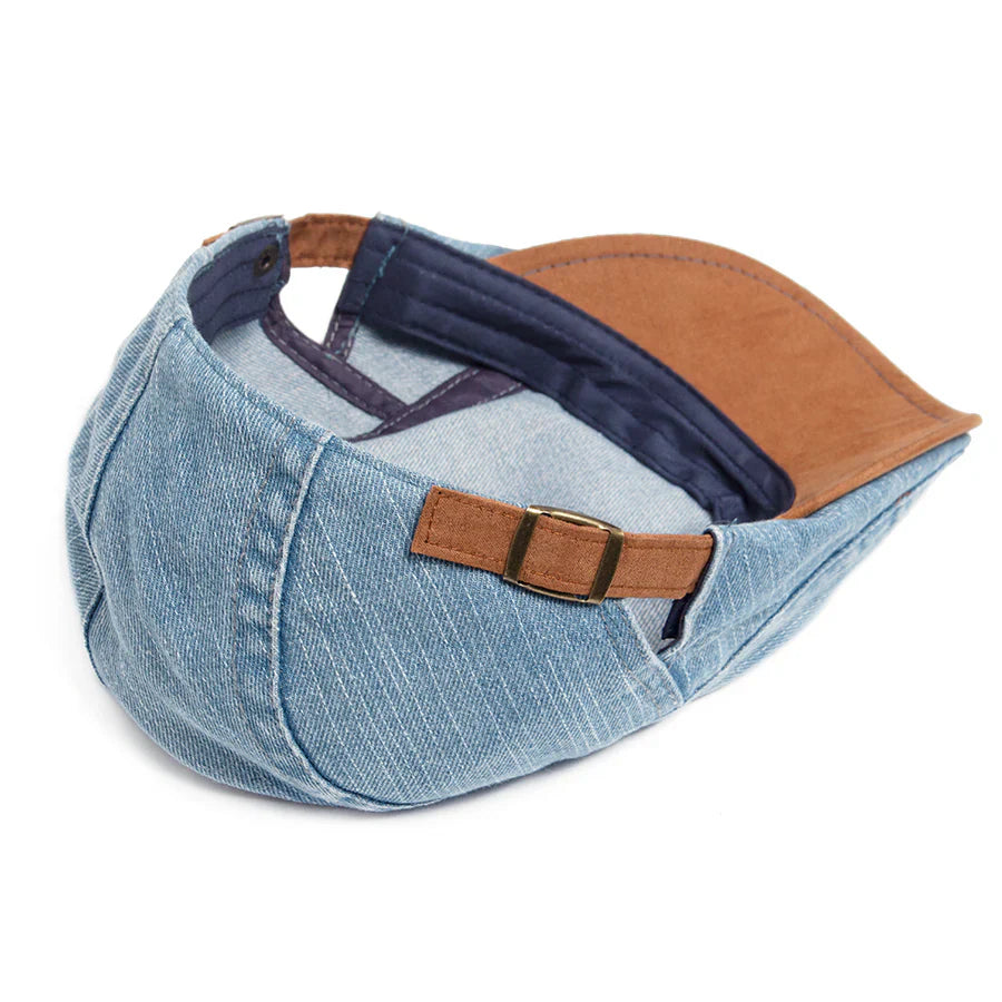 Thomas | Denim Flat Cap