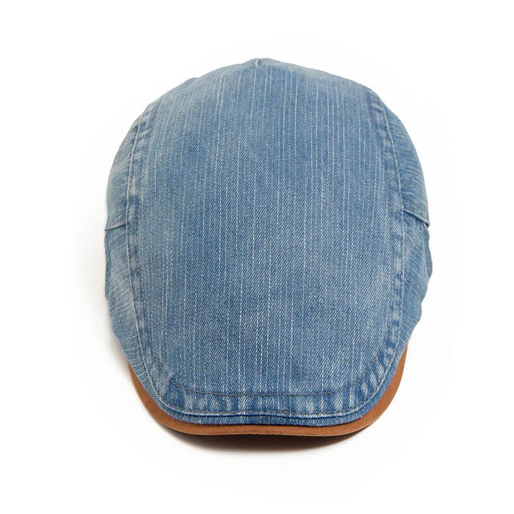 Thomas | Denim Flat Cap