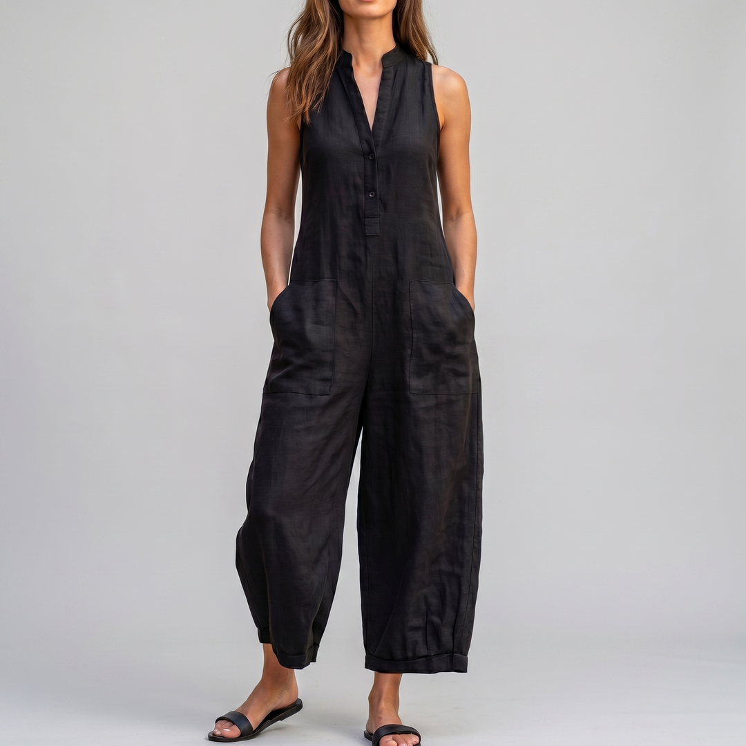 Ariana | Sleeveless Wide-Leg Jumpsuit