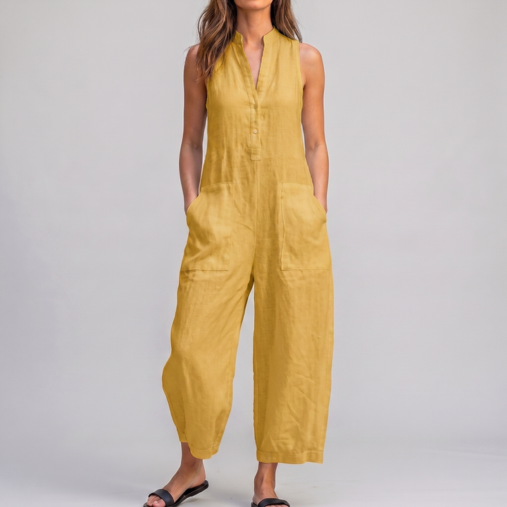 Ariana | Sleeveless Wide-Leg Jumpsuit