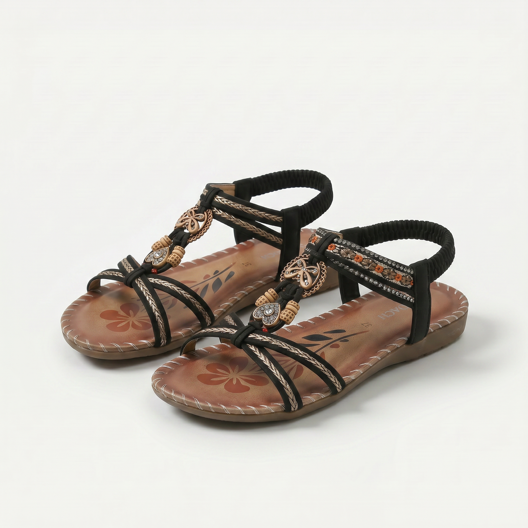Nadia | Orthopedic Sandals in Ibiza Style for Comfort & Elegance