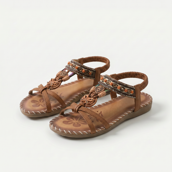 Nadia | Orthopedic Sandals in Ibiza Style for Comfort & Elegance