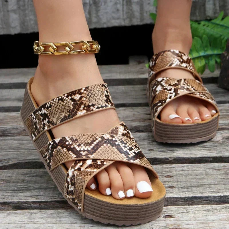 Jada | Orthopedic Leather Sandals Made from High-Quality Material