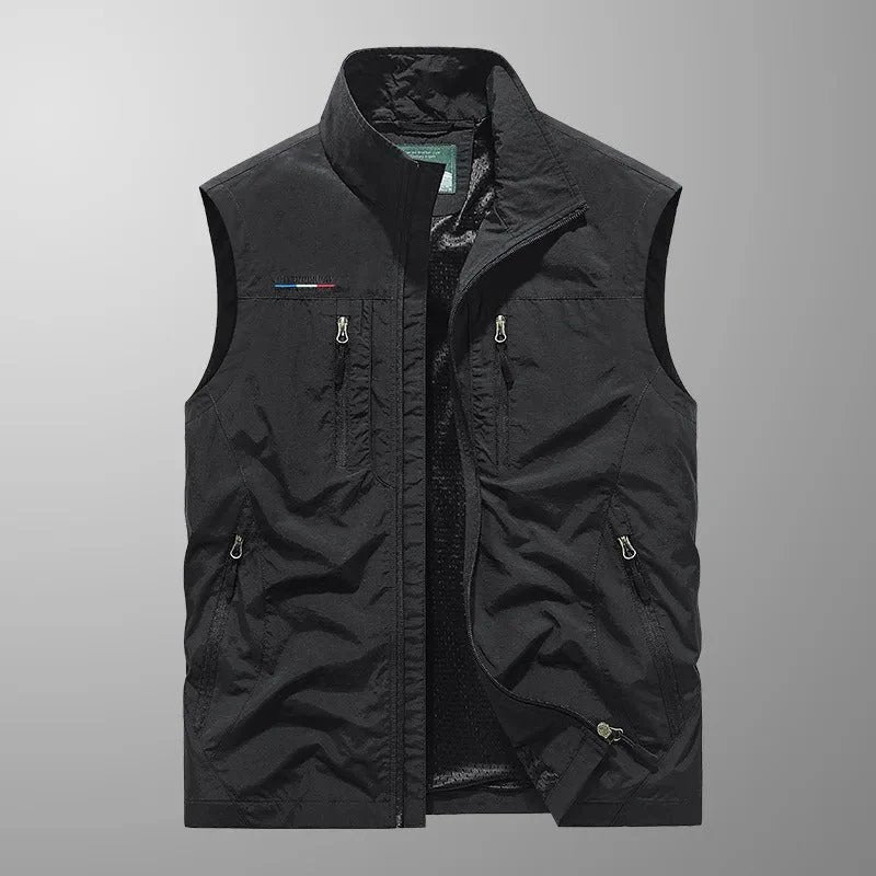 Olsen | Breathable Multi-Pocket Cargo Vest