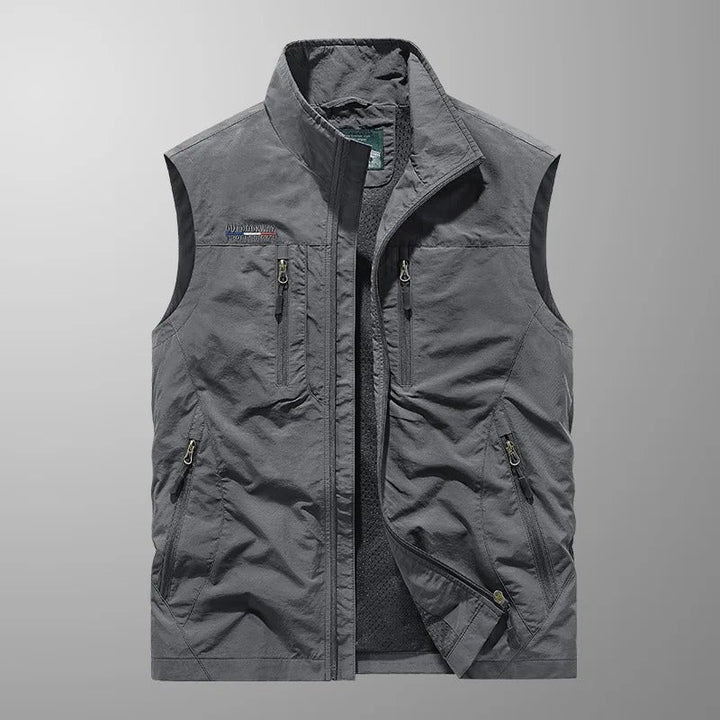 Olsen | Breathable Multi-Pocket Cargo Vest