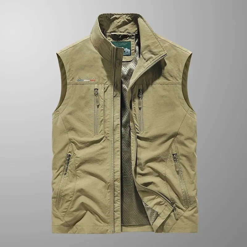 Olsen | Breathable Multi-Pocket Cargo Vest