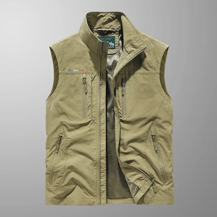 Olsen | Breathable Multi-Pocket Cargo Vest