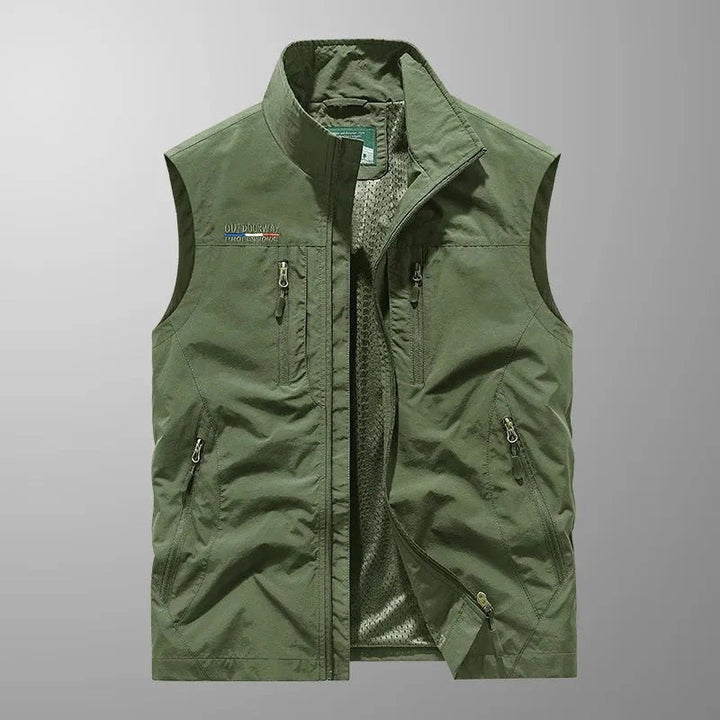 Olsen | Breathable Multi-Pocket Cargo Vest