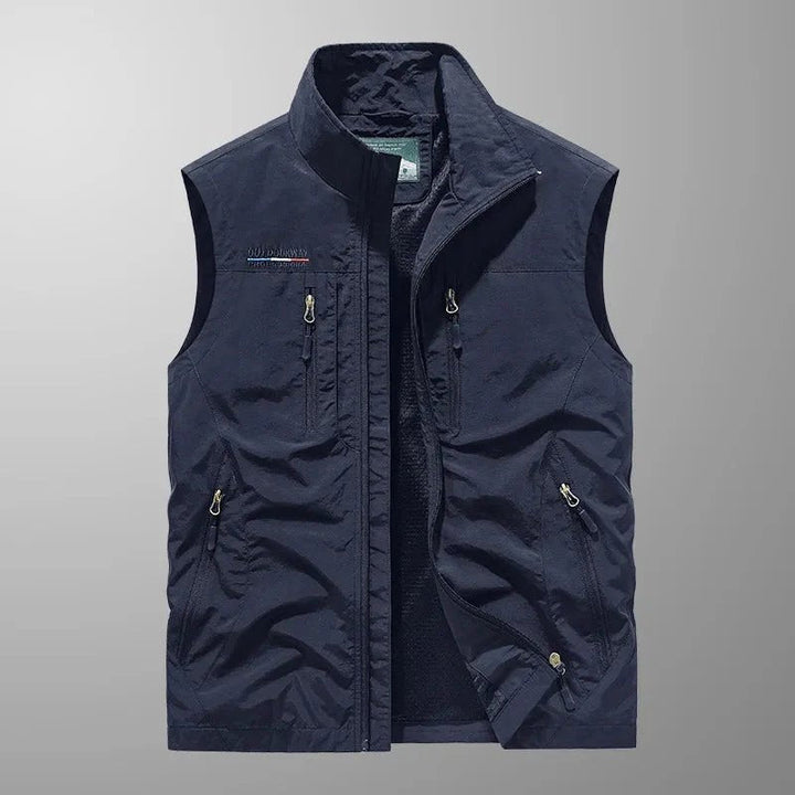 Olsen | Breathable Multi-Pocket Cargo Vest