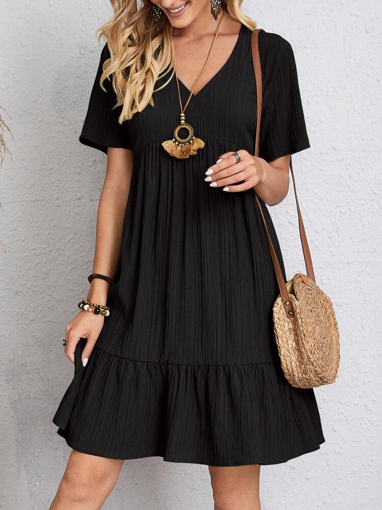 Kim™ | Elegant Dress with Belly Coverage